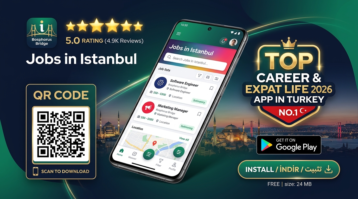 دانلود اپلیکیشن Jobs in Istanbul از گوگل پلی